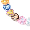 Glass Enamel Beads GLAA-Z021-01J-3