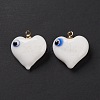 Handmade Evil Eye Lampwork Pendants LAMP-M015-03E-3