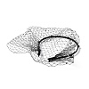 Bridal Rhinestones Mesh Veil Cloth Hair Bands MRMJ-WH0082-05B-01-2