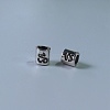 Tibetan Style Alloy European Beads FIND-WH0111-50E-1