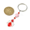 Glass & Acrylic Pendant Keychain KEYC-JKC00642-05-3