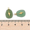 Natural Green Aventurine Pendants STAS-P380-77G-01-3