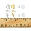 40Pcs 2 Color Iron Clip-on Earring Findings KK-FS0001-27-4