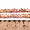 Baking Paint Glass Beads Strands DGLA-N003-4mm-B02-5