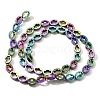 Electroplated Synthetic Non-magnetic Hematite Beads Strands G-L613-Z01-01-2