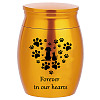 CREATCABIN 1Pc Alloy Cremation Urn AJEW-CN0001-69D-1