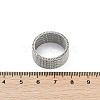 201 Stainless Steel Finger Rings RJEW-H242-01A-P-3