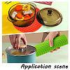 Gorgecraft 2Pcs Silicone Hot Pads AJEW-GF0006-25-4