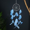 Cotton Woven Net/Web with Feather Hanging Decorations PW-WG779B6-03-1