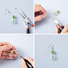 28Pcs 4 Style Glass Wishing Bottle Pendant Decorations GLAA-FW0001-01-4