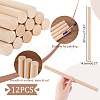 Round Wooden Sticks WOOD-WH0131-17D-2