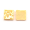 Opaque Resin Cabochons CRES-WH0013-02-1