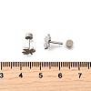 304 Stainless Steel Stud Earrings EJEW-H161-01P-H-5