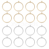 DICOSMETIC 32Pcs 2 Style Brass Pendants KK-DC0002-19-1