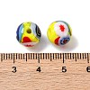 Handmade Millefiori Lampwork Beads LAMP-R003-02B-03-3