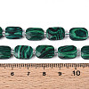 Synthetic Malachite Beads Strands G-T139-85-5
