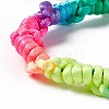Colorful Polyester Braided Cord Bracelet BJEW-B065-05-3