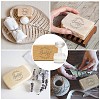 Clear Acrylic Soap Stamps DIY-WH0445-001-5