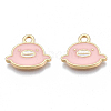 Alloy Enamel Charms X-PALLOY-N170-017B-NR-1