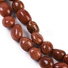 Synthetic Goldstone Beads Strands G-P497-01B-22-4