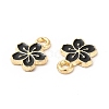 Alloy Enamel Charms ENAM-C005-34G-01-3