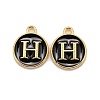 Golden Plated Alloy Charms ENAM-S118-02H-1
