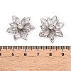 Acrylic Rhinestone Flower Flat Back Cabochons LS-RSB027-06-3