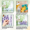 Self-Adhesive Electrostatic PVC Window Sticker DIY-WH0457-010-4