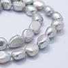 Natural Cultured Freshwater Pearl Beads Strands PEAR-K004-02A-3
