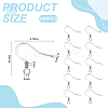 100Pcs 304 Stainless Steel French Earring Hooks STAS-UN0063-65-3