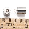 Tarnish Resistant 304 Stainless Steel Cord Ends STAS-M250-05-3