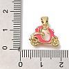 Rack Plating Brass Enamel Pendants KK-I720-16G-02-3