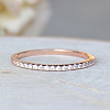 Alloy with Crystal Rhinestone Finger Rings FS-WG3B390-02-3