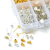 800Pcs 7 Style Iron & Plastic Stud Earring Findings DIY-YW0006-91-2