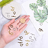 Alloy Tibetan Silver Toggle Clasps PALLOY-PH0005-56-3