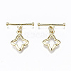 Brass Toggle Clasps KK-T057-079-NF-1