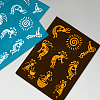 Silk Screen Printing Stencil DIY-WH0341-218-6