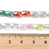 Electroplate Glass Beads Strands EGLA-P068-01A-08-4