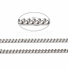 304 Stainless Steel Twist Chains CHS-K001-21-3mm-5