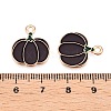 Thanksgiving Day Theme Alloy Enamel Pendants X1-ENAM-T020-35L-3