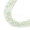 Natural Prehnite Beads Strands G-G139-A05-03-4