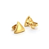 Stainless Steel Stud Earrings PW-WGF7049-02-1