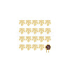 Brass Cabochons KK-WH0079-107G-7
