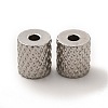 Non-Tarnish 201 Stainless Steel Beads X-STAS-M089-10P-1