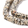 Natural Dalmatian Jasper Beads Strands G-K326-02-4