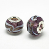 Handmade Lampwork European Beads LAMP-Q029-01C-2