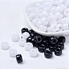 Opaque Acrylic European Beads PL338-M3-1