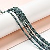 Natural Blue Tourmaline Beads Strands G-E608-B05-4