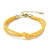 3MM Round Nylon Braided Cord Bracelet Making FB-CBAA152-03G-38-1