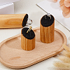 3Pcs 3 Sizes Wood Jewelry Finger Ring Displays Stands RDIS-WH0011-36A-01-4